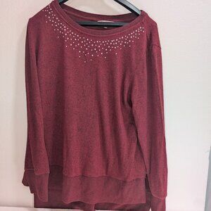 Maroon Juicy Courture Sweater